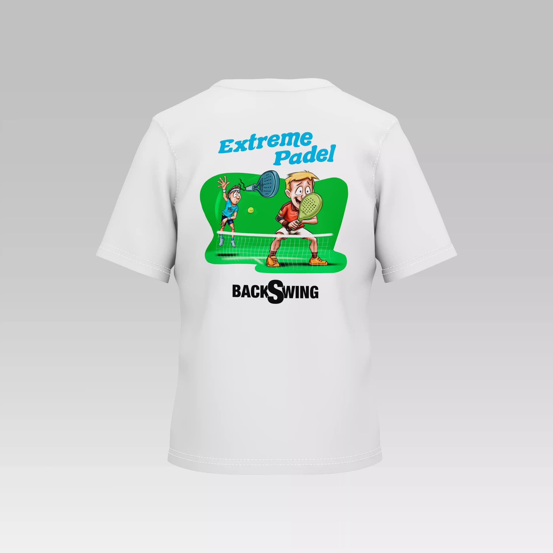 D11 - Extreme Padel - Niño - Camiseta  - FA - Extreme Padel - Niño - Camiseta  en color Blanco D11 - Extreme Padel - Niño - Camiseta  - FA - Extreme Padel - Niño - Camiseta  en color Blanco - Vista frontal