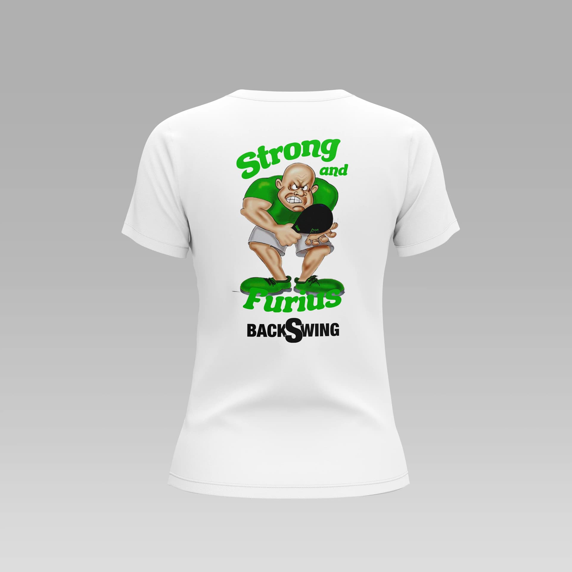 D3 - Strong and Furius - M - Camiseta - FA - Strong and Furius - M - Camiseta en color Blanco D3 - Strong and Furius - M - Camiseta - FA - Strong and Furius - M - Camiseta en color Blanco - Vista trasera