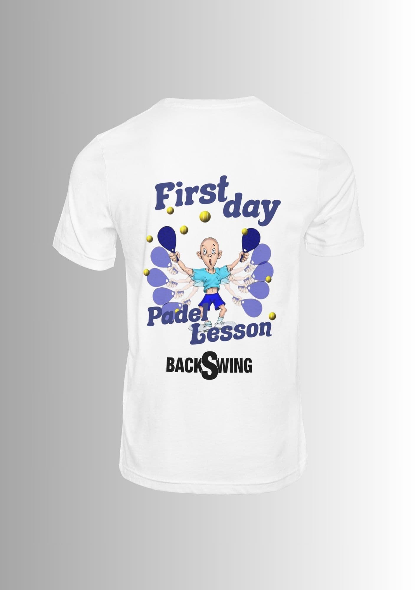 D1 - First Day - H - Camiseta - FA - First Day - H - Camiseta  en color Blanco D1 - First Day - H - Camiseta - FA - First Day - H - Camiseta  en color Blanco - Vista trasera