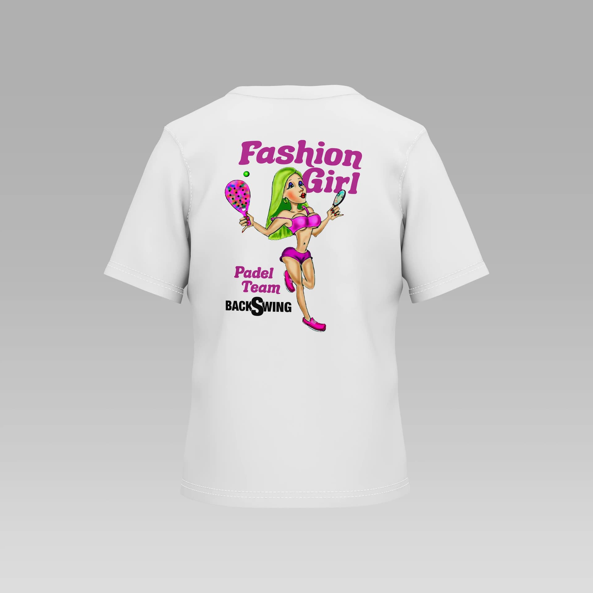 D10 - Fashion - Niño - Camiseta - FA - Fashion - Niño - Camiseta en color Blanco D10 - Fashion - Niño - Camiseta - FA - Fashion - Niño - Camiseta en color Blanco - Vista trasera