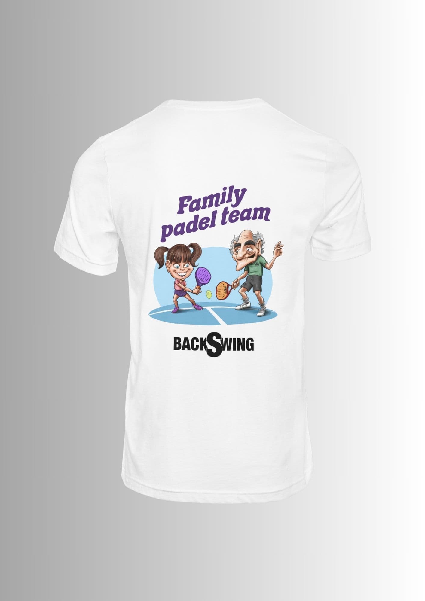 D12 - Family - H - Camiseta - FA - Family - H - Camiseta en color Blanco D12 - Family - H - Camiseta - FA - Family - H - Camiseta en color Blanco - Vista trasera