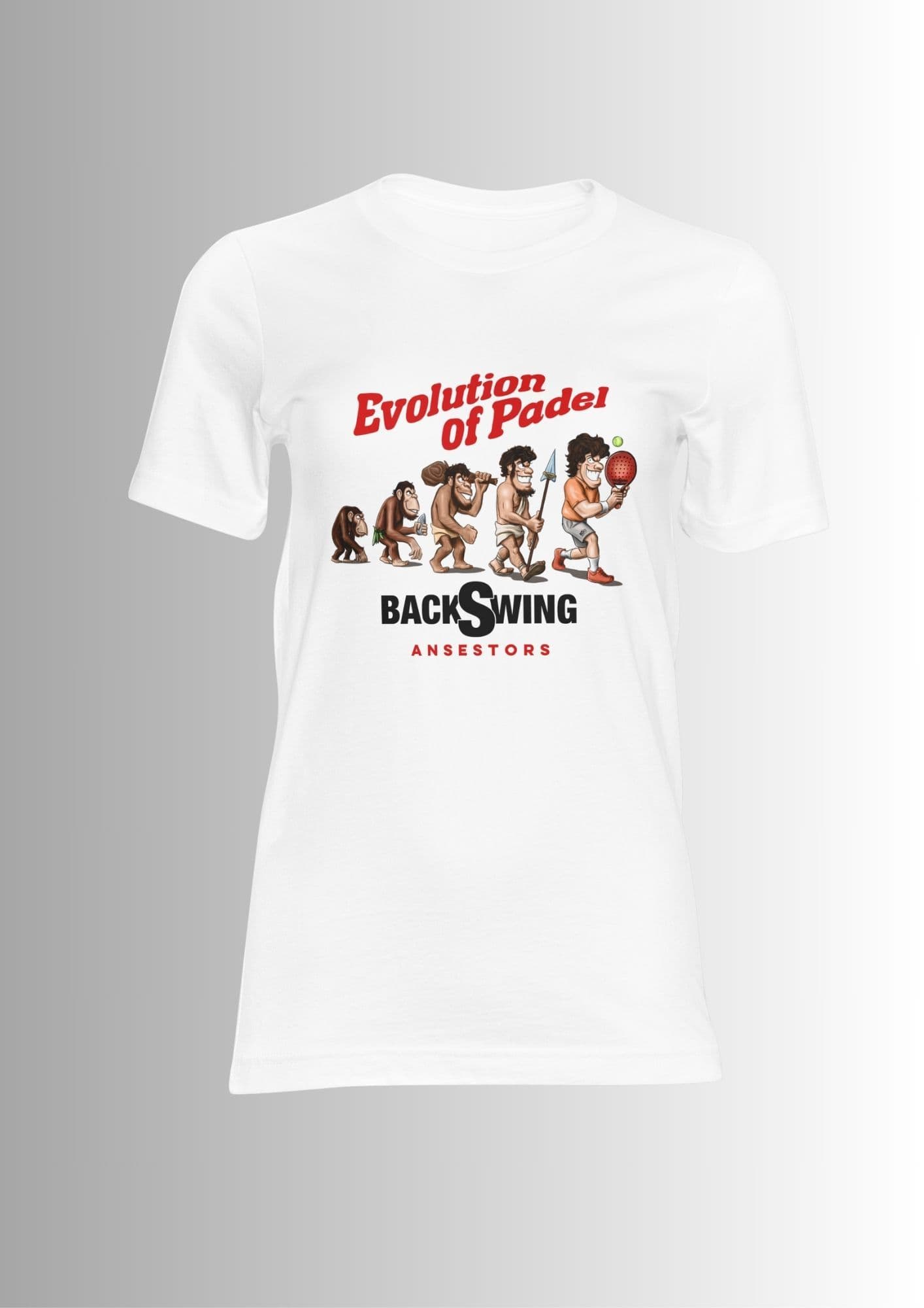 DNEW3 – Evolution of Padel - M - Camiseta - FNEW1 - Evolution of Padel - M – Camiseta en color Blanco DNEW3 – Evolution of Padel - M - Camiseta - FNEW1 - Evolution of Padel - M – Camiseta en color Blanco - Vista frontal